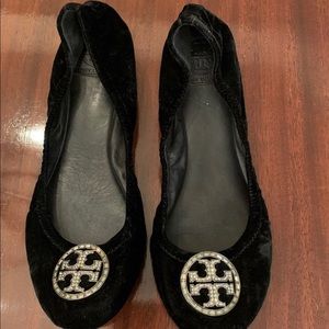 Tory Burch velvet flats
